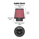 Spare filter | Inner diameter φ 114mm | Height 130mm | Part number: GMR-0945
