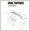 Spare filter | Inner diameter φ 150mm | Height 107mm | Part number: GMR-1002