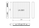CABIN FILTER | AUDI A3/S3/RS3 [8V] | 2013-2021 | 品番：LA-2001
