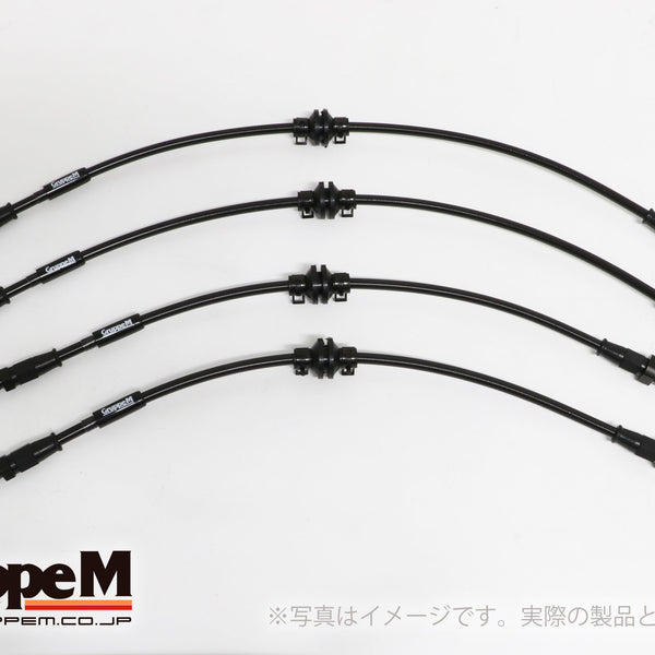 BMW E92M3ステンメッシュ ブレーキホース Gruppe M 1台分 BMW E92M3ステンメッシュ ブレーキホース Gruppe M 1台分